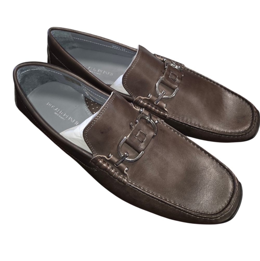 Donald Pliner Leather  Slip-On Loafers..13